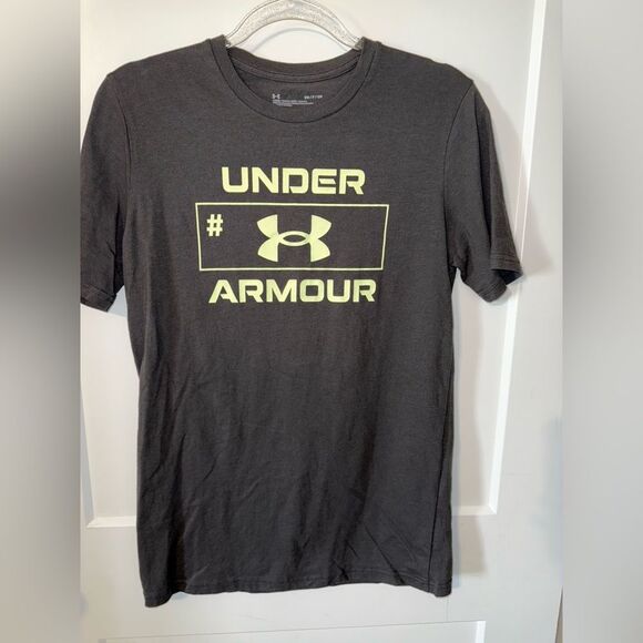 Under Armour Gray Short Sleeve Performance Tee - Picture 1 of 4